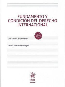 portada Fundamento y Condición del Derecho Internacional