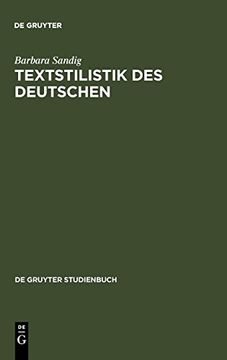 portada Textstilistik des Deutschen (en Alemán)