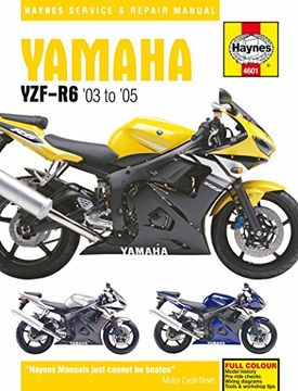portada Yamaha YZF-R6 Service and Repair Manual: 2003-2005