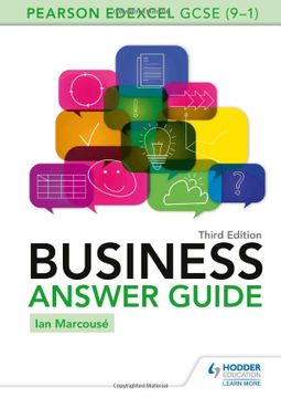 portada Pearson Edexcel Gcse (9-1) Business Answer Guide Third Edition (en Inglés)