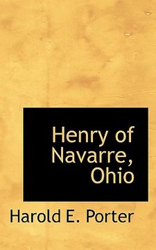 portada henry of navarre, ohio (en Inglés)
