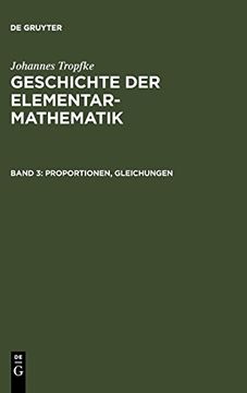 portada Proportionen, Gleichungen (en Alemán)