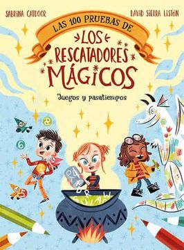 portada Las 100 Pruebas de los Rescatadores Magicos. Juegos y Pasatiempos (in Spanish)