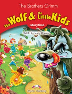 portada The wolf and the little kids (en Inglés)