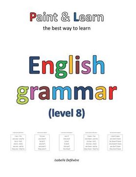 portada Paint & Learn: English grammar (level 8)