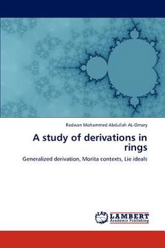 portada a study of derivations in rings (en Inglés)