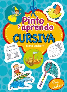 portada Pinto y Aprendo Cursiva - con Stickers
