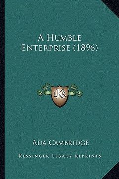 portada a humble enterprise (1896)