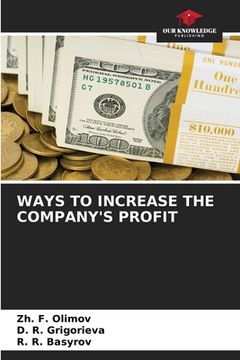portada Ways to Increase the Company's Profit (en Inglés)