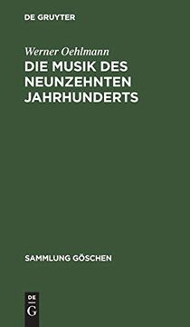 portada Die Musik des Neunzehnten Jahrhunderts (en Alemán)