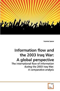 portada information flow and the 2003 iraq war: a global perspective (en Inglés)