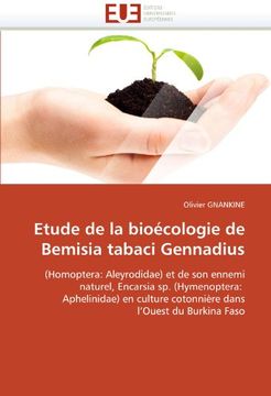 portada Etude de La Bioecologie de Bemisia Tabaci Gennadius
