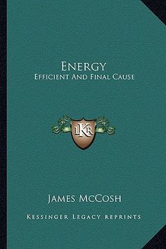 portada energy: efficient and final cause (en Inglés)