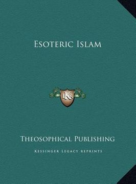 portada esoteric islam (en Inglés)