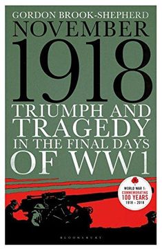 portada November 1918: Triumph and Tragedy in the Final Days of WW1 (in English)