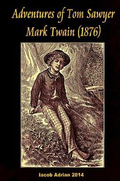 portada Adventures of Tom Sawyer Mark Twain (1876) (en Inglés)