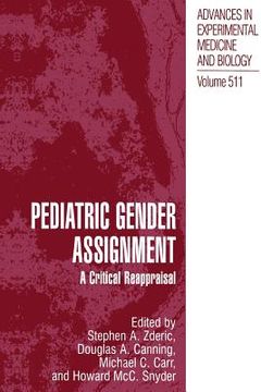 portada Pediatric Gender Assignment: A Critical Reappraisal