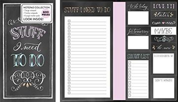 portada Book of Sticky Notes: Stuff i Need to do (Chalkboard) (in English)