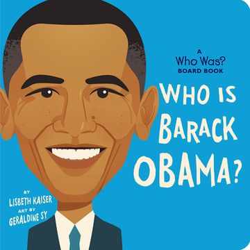 portada Who is Barack Obama? A who Was? Board Book (Who Was? Board Books) (in English)