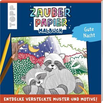 portada Zauberpapier Malbuch Gute Nacht (en Alemán)