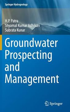 portada Groundwater Prospecting And Management (springer Hydrogeology)