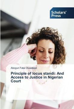 portada Principle of locus standi: And Access to Justice in Nigerian Court