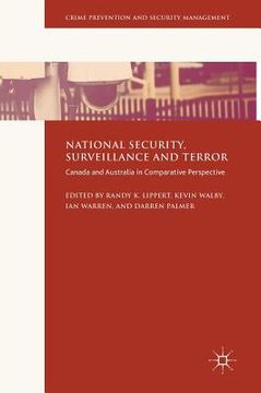 portada National Security, Surveillance and Terror: Canada and Australia in Comparative Perspective (in English)