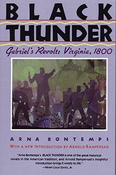 portada Black Thunder: Gabriel's Revolt: Virginia, 1800 