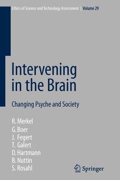 portada intervening in the brain: changing psyche and society (en Inglés)