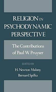 portada Religion in Psychodynamic Perspective: The Contributions of Paul w. Pruyser (en Inglés)