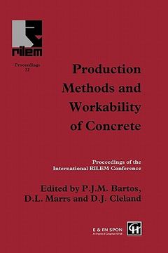portada production methods and workability of concrete (en Inglés)