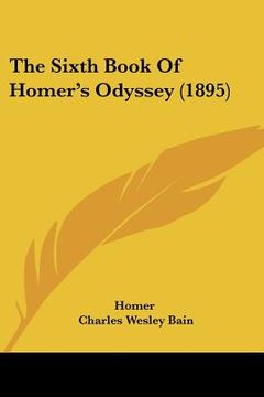 portada the sixth book of homer's odyssey (1895)