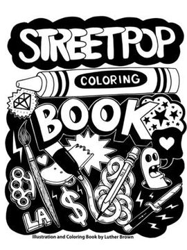 portada Streetpop Coloring Book (en Inglés)