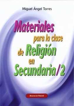 portada Materiales Para la Clase de Religión en Secundaria