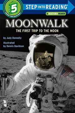 portada Moonwalk: The First Trip to the Moon (Step-Into-Reading, Step 5) 