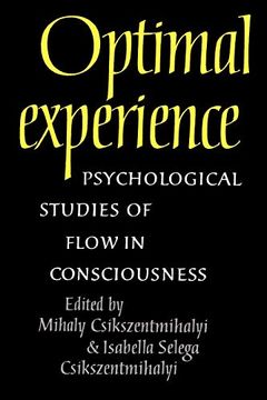 portada Optimal Experience: Psychological Studies of Flow in Consciousness (en Inglés)