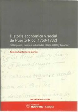 portada Historia Económica y Social de Puerto Rico