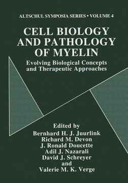 portada Cell Biology and Pathology of Myelin: Evolving Biological Concepts and Therapeutic Approaches