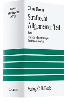 portada Strafrecht, Allgemeiner Teil. Bd. 2: Besondere Erscheinungsformen der Straftat (in German)