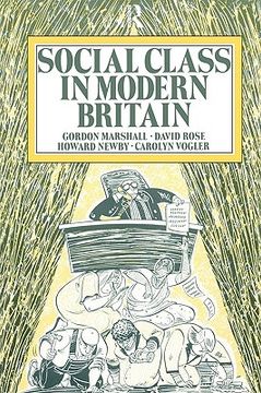 portada social class in modern britain (in English)