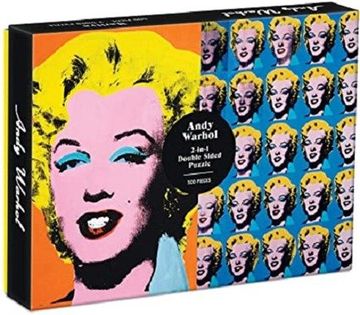 portada Warhol Marilyn 500 Piece Double Sided Puzzle (en Inglés)