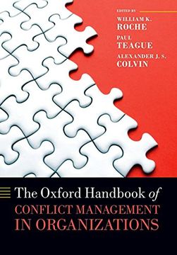 portada The Oxford Handbook of Conflict Management in Organizations (Oxford Handbooks) (in English)