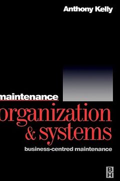 portada maintenance organization and systems (en Inglés)