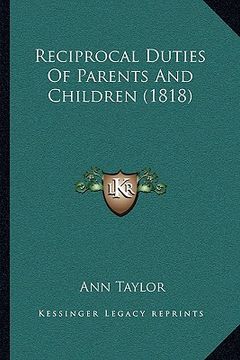 portada reciprocal duties of parents and children (1818)