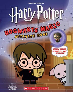portada Harry Potter: Hogwarts Magic! Book With Pencil Topper (From the Films of Harry Potter) (en Inglés)