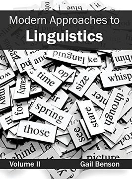 portada Modern Approaches to Linguistics: Volume ii (en Inglés)