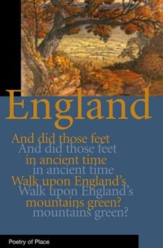 portada England,A Collection of the Poetry of Place 