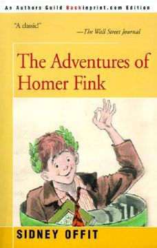 portada the adventures of homer fink (en Inglés)