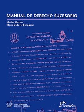 Libro Manual De Derecho Sucesorio, Marisa Herrera María Víctoria ...