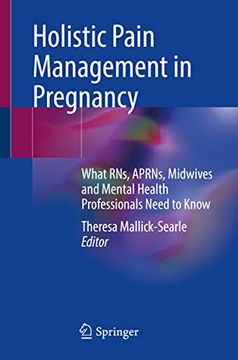 portada Holistic Pain Management in Pregnancy: What Rns, Aprns, Midwives and Mental Health Professionals Need to Know (en Inglés)